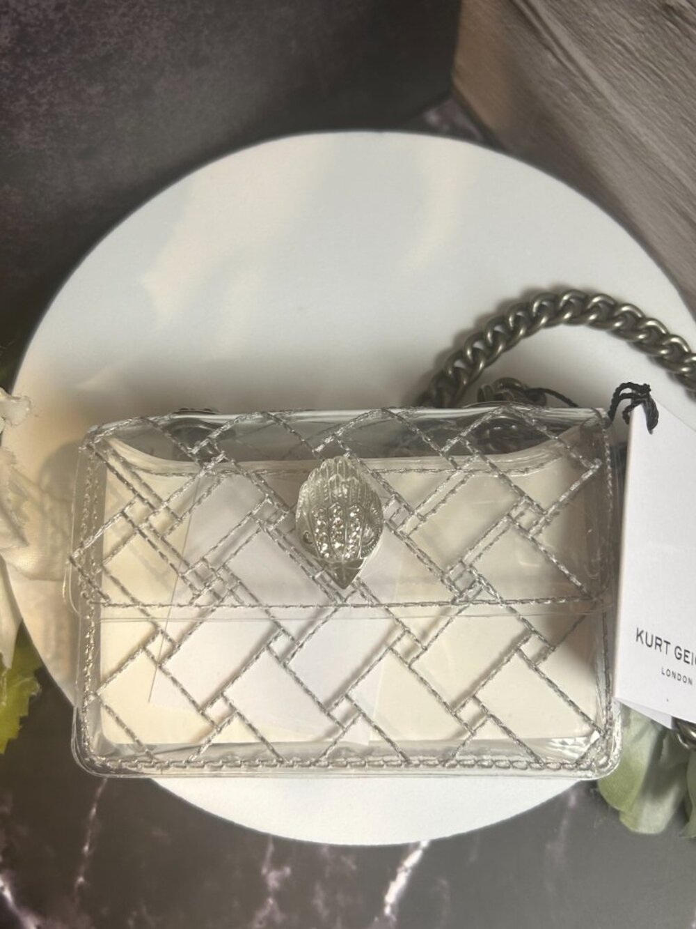 KURT GEIGER MICRO CROSSBODY BAG - Picture 6 of 15